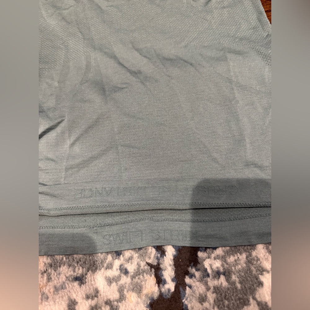 Lululemon x Peleton Swiftly Tech Racerback Tank Teal Size 6 Like new condition - Picture 5 of 7